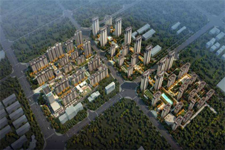 新上，金岚水景园3室2厅1卫90万126m2，带车库